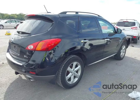 2009 Nissan Murano Sl from USA, damaged, VIN JN8AZ18U49W025358